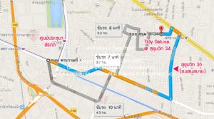 ให้เช่าคอนโด ไทดี้ ดีลักซ์ สุขุมวิท 34 (Tidy Deluxe @ Sukhumvit 34) BTS ทองหล่อ ชั้น 5 35 ตร.ม. 1 น 1 น้ำ (มีอ่างอาบน้ำ) ภาพที่ 2