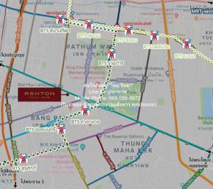 ให้เช่าคอนโด แอชตัน จุฬา-สีลม (Ashton Chula-Silom) MRT-สามย่าน, ชั้น 20 34 ตร.ม. 1 น 1 น้ำ ราคา 28,000 บาท/เดือน  ภาพที่ 2