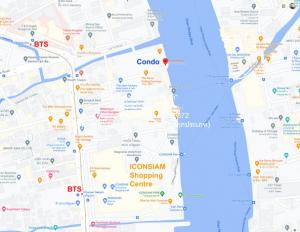 ให้เช่าคอนโด ริเวอร์ เฮ้าส์ คอนโดมิเนียม (River House Condominium) วิวแม่น้ำเจ้าพระยา ชั้น 11 200 ตร.ม. 3 น 3 น้ำ ราคา 70,000 บาท/เดือน  ภาพที่ 2
