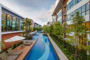 ให้เช่าห้องคอนโดอะไรซ์มหิดล Arise Condo Mahidol ชั้น5 วิวสระ พื้นที่27ม. ค่าเช่า12,000บ. เฟอร์ครบ ถนนมหิดล ต.ป่าแดด เมืองเชียงใหม่ ภาพที่ 2