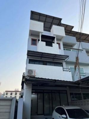 ให้เช่า โฮมออฟฟิศ 4 ชั้น + ดาดฟ้า  หลังริม ย่านบางนา-ตราด อุดมสุข สุขุมวิท