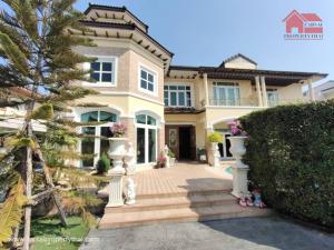 ให้เช่าบ้านคฤหาสน์ 2ชั้น สระว่ายน้ำ เนื้อที่ 200ตร.ว  5ห้องนอน 5ห้องน้ำ เฟอร์นิเจอร์ครบ ถนนเลียบทางด่วน ลาดพร้าว ราคาเช่า 200,000 บ/ด ภาพที่ 3