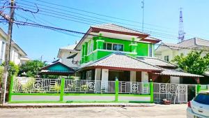 รร.สาธิตบางนา 1.4 กม. 4นอน ตลาด บางพลีซิตี้ 2กม. ให้เช่าบ้านเดี่ยว 2ชั้น 66ตร.วา.266ตร.ม. 3น้ำ บ้านโล่ง  รพ.จุฬารัตน์ 3  2.1 กม