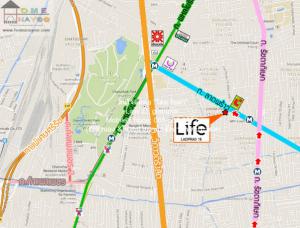 ให้เช่าคอนโดพร้อมอยู่ ไลฟ์ แอท ลาดร้าว 18 (Life @ Ladprao 18) ชั้น 23 69.35 ตร.ม. 2 น 2 น้ำ ภาพที่ 2