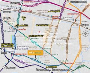 ให้เช่าคอนโดใหม่หรูพร้อมอยู่ โอกะ เฮ้าส์ สุขุมวิท 36 (Oka Haus Sukhumvit 36) ชั้น 26, 30 ตร.ม. 1 น 1 น้ำ 1 จอดรถ, ราคา 18,000 บาท/เดือน ภาพที่ 2