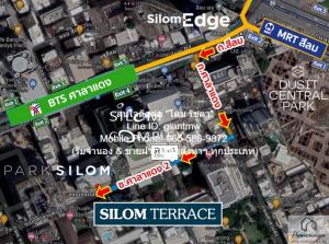 ให้เช่าคอนโดหรูพร้อมอยู่ สีลม เทอเรส (Silom Terrace) ชั้น 5 (30 ตร.ม.) 1 น 1 น้ำ 1 จอดรถ, ราคา 16,000 บาท/เดือน ภาพที่ 2