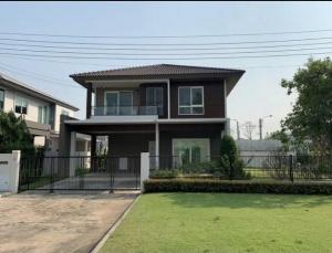  ให้เช่าบ้านเดี่ยว 2 ชั้น หมู่บ้านพฤกษ์ลดา หทัยราษฎร์  เป็นบ้านใหม่ใกล้ตลาดมารวยหทัยราษฎร์