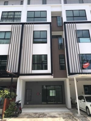 FPL522ให้เช่าโฮมออฟฟิศ 4 ชั้น โครงการไอฟีล บางนา IFIELD BANGNA ใกล้เมกะบางนา