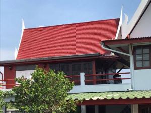  ถ. เลียบคลองสอง ปทุมธานี ให้เช่าบ้านทรงไทย 2 ชั้น 110 ตรว.500 ตรม. 3นอน 2น้ำ บงกช 