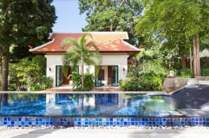 PR057 For Rent : Nai Harn, Luxury Tree Pool Villa, 3 Bedrooms 3 Bathrooms, Garden view. ภาพที่ 7