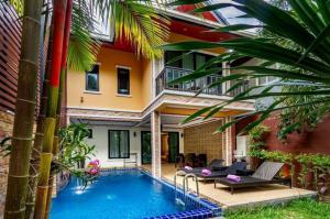 PR045 For Rent : Bangtao Private Pool Villa, 3 bedrooms 4 Bathrooms, Pool view