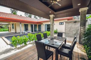 PR035 For Rent : Rawai Private Pool Villa, 2 bedrooms 3 Bathrooms, Pool view. ภาพที่ 4