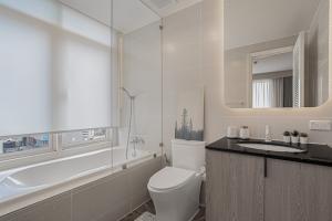BH3612 ขาย/ให้เช่า คอนโด Hampton Thonglor 10 (แฮมป์ตัน ทองหล่อ 10) ชั้น 18 ห้อง 3 ห้องนอน ชั้นสูง วิวไม่บล็อก ตกแต่งใหม่ ภาพที่ 7