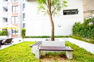 2นอน Vento Condo เกษตร-นวมินทร์ ซ.สุคนธสวัสดิ์  ชั้น3 ตึกA  เฟอร์ เครื่องใช้ไฟฟ้าครบ 1 น้ำ 43 ตร.ม. เป็นส่วนตัว ภาพที่ 6