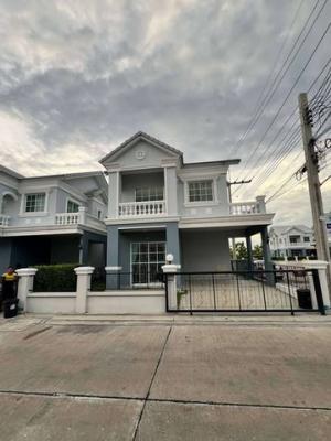 ให้เช่าบ้านเดี่ยว  ถนนศรีวารี ต.บางโฉลง  สไตล์บ้านแฝด หลังมุม หมู่บ้านนิรันดร์วิลล์ 12 เดอะทรี ม.หัวเฉียว-สุวรรณภูมิ