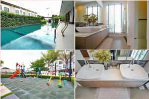 เปิดซิง! ที่จอดรถไม่อั้น วิวสนามกอล์ฟ รร. นานาชาติ  3 ชั้น  3นอน 3น้ำ กรุงเทพกรีฑา แอร์4 ภาพที่ 6