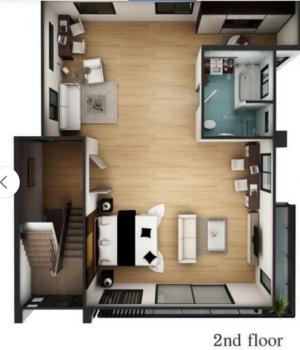 N614 ให้เช่าโฮมออฟฟิศ 4 ชั้น  เดอะเบสท์กิ่งแก้ว 19 สุวรรณภูมิ พื้นที่ 440 ตรม  ภาพที่ 3