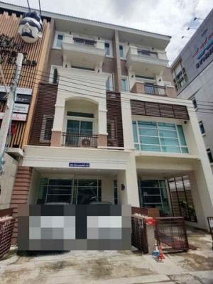 ให้เช่าทาวน์โฮมออฟฟิศ 4 ชั้น โครงการพรีเมี่ยม เพลส เอกมัย-รามอินทรา 2 ติดถนนสุคนธสวัสดิ์ 