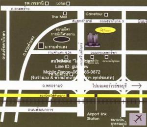 ให้เช่าคอนโด เดอะ โฟร์วิงส์ เรสซิเดนซ์ (The Four Wings Residence) ถ.ศรีนครินทร์ (ตึก B ชั้น 26, > 300 ตร.ม. 3 น 4 น้ำ) ภาพที่ 2