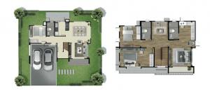 ให้เช่าบ้านเชนโทรสวยบางนาวงเเหวน 54.6วา3นอน2น้ำ ถนนบางนาตราด ภาพที่ 8