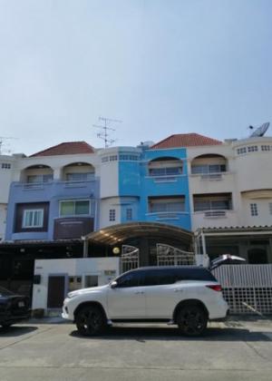  ให้เช่าทาวน์โฮม4ชั้น ลาซาล32 หมู่บ้านแฮปปี้แลนด์ มี3 ห้องนอน 5 ห้องน้ำ ใกล้เซ็นทรับบางนา ภาพที่ 3