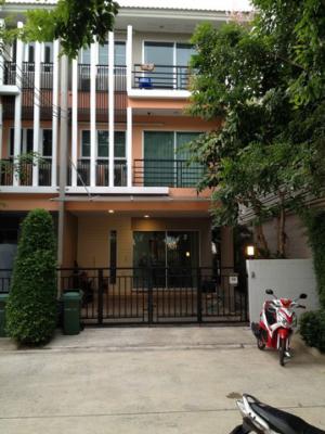 ให้เช่าทาวน์โฮม 3 ชั้น ม.วิสต้า ปาร์ค พระราม 2 บ้านหลังริม เฟอร์ฯ Built ภาพที่ 2
