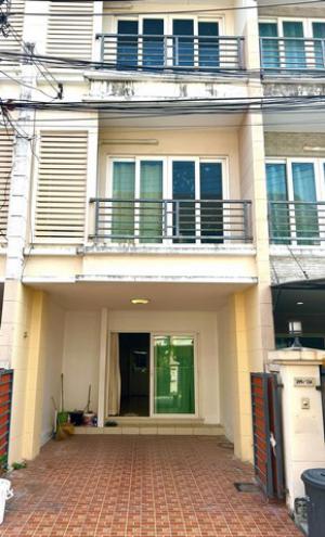 ให้เช่าทาวน์โฮม 3 ชั้น หมู่บ้าน คาซ่า ซิตี้ (เกษตร – นวมินทร์) นวลจันทร์ 2 ถนนคลองลำเจียก ใกล้ MRT รามอินทรา 40 เหมาะอยู่อาศัย 