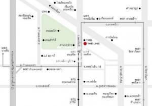 ให้เช่าคอนโดหรูพร้อมอยู่ เดอะ ไลน์ จตุจักร-หมอชิต (The Line Jatujak-Mochit) ชั้น 26 (27 ตร.ม., 1 น. 1 น้ำ 1 จอดรถ), ราคา 20,000 บาท/เดือน ภาพที่ 2