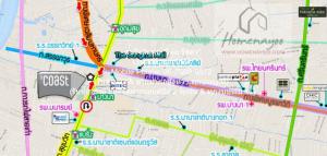 ให้เช่าคอนโด เดอะโคสต์ แบงค็อก (The Coast Bangkok) BTS บางนา ตึก A ชั้น 28 58 ตร.ม. 2 น 2 น้ำ (มีอ่างอาบน้ำ) ราคา 22,000 บาท/เดือน ภาพที่ 2