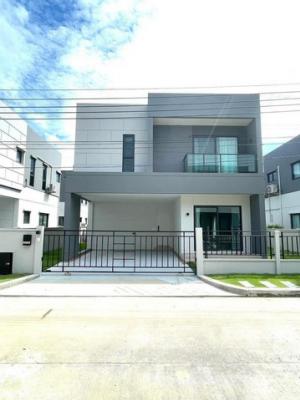  ให้เช่าบ้านเดี่ยว 2ชั้น โครงการใหม่ Centro Bangna ใกล้ Mega Bangna แต่งครบ เฟอร์ครบ