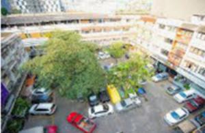อาคาร Hostel Airbnb 3.5ชั้น 5คูหา BTSราชปรารภ 900ม. ตลาดประตูน้ำ 800 ม  20นอน 20น้ำ 81ตร.วา. 981 ตร.ม. ซ.เพชรบุรี 12-17 พญาไท 5-8จอดรถ ภาพที่ 3