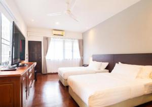 อาคาร Hostel Airbnb 3.5ชั้น 5คูหา BTSราชปรารภ 900ม. ตลาดประตูน้ำ 800 ม  20นอน 20น้ำ 81ตร.วา. 981 ตร.ม. ซ.เพชรบุรี 12-17 พญาไท 5-8จอดรถ ภาพที่ 6