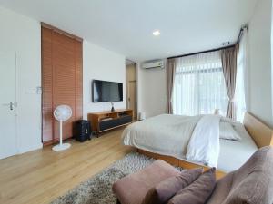 M75ให้เช่าบ้านเดี่ยว 2 ชั้น โครงการมัณฑนา เลค วัชรพล โซนทะเลสาบ ติดถนนสุขาภิบาล5 ใกล้ทางด่วน เข้า-ออกได้หลายทาง ภาพที่ 8