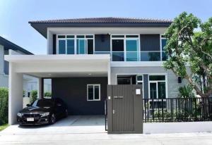 ให้เช่าบ้านเดี่ยว  มัณฑนา 2 บางนา กม.7 ขนาด 3 ห้องนอน 4 ห้องน้ำ หลังเมกา บางนา ใกล้รร.นานาชาติคอนคอร์เดียน