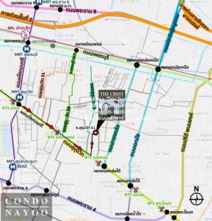 condo The Crest Sukhumvit 49 เดอะ เครสท์ สุขุมวิท 49 ราคาพิเศษ! กรุงเทพ ภาพที่ 2