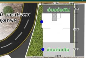 อ่อนนุช ตลาดเจโม 900ม.  คลังสินค้า ประเวศ พร้อมออฟฟิศ สุขาภิบาล2 236 ตร.ม.136ตร.วา. 3 น้ำ รร.นานาชาติเวลลิงตัน 4.6 กม.1 นอน  ภาพที่ 6