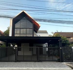 ให้เช่าบ้านเดี่ยวสัมมากร รามคำแหง112ตกแต่งสวยแอร์เฟอร์นิเจอร์ครบมี3นอน3น้ำราคาเช่าเดือนละ35,000บาท