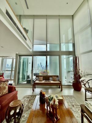 P594 ให้เช่า คอนโด เดอะ ริเวอร์ เจริญนคร  THE RIVER  ห้อง Duplex river view วิวแม่น้ำเจ้าพระยา  ใกล้ icon siam ซ.เจริญนคร 13 ภาพที่ 2