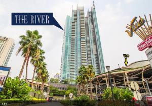 P594 ให้เช่า คอนโด เดอะ ริเวอร์ เจริญนคร  THE RIVER  ห้อง Duplex river view วิวแม่น้ำเจ้าพระยา  ใกล้ icon siam ซ.เจริญนคร 13 ภาพที่ 8