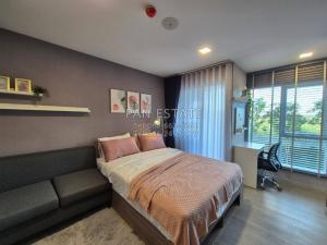 67C242-010-1S ให้เช่าคอนโด Kave Town Island ห้อง Studio กั้นห้องนอน ขนาด 22.6 ตรม ชั้น 2 วิวสระว่ายน้ำ ภาพที่ 2